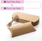 Kraft Pillow Boxes with Jute Twine – 6.3" x 3.4" x 1.3", 25-Pack, Eco-Friendly Kraft Gift Boxes for Party Favors, Jewelry, Candy, and Crafts (brown)